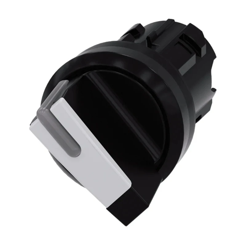 Siemens SIRIUS ACT 3SU10 Series 2 Position Illuminated Selector Switch Head, 22 mm Cutout, IP67 IP66 IP69K 3SU1002-2BC60-0AA0