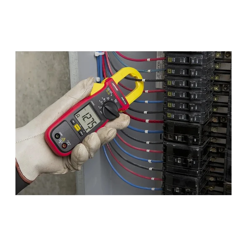 Beha-Amprobe Clamp Meter with Non-Contact Voltage Detector 600 V AC/DC, 600 A Current Measurement AMP-210-EUR