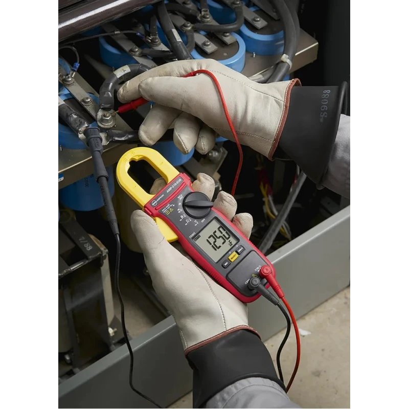 Beha-Amprobe Clamp Meter with Non-Contact Voltage Detector 600 V AC/DC, 600 A Current Measurement AMP-210-EUR