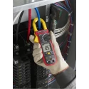 Beha-Amprobe Clamp Meter, True RMS, 600 A AC/DC Current, 600 V AC/DC Voltage, CAT III, Non-Contact Voltage AMP-320-EUR