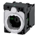 Siemens SIRIUS ACT 3SU15 Series Contact & Light Block, 24 V AC/DC, Red LED Light, 1 NO/1 NC, 6A Current 3SU1501-1AG20-1NA0