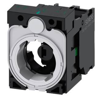 Siemens SIRIUS ACT 3SU15 Series Contact & Light Block 24 V AC/DC Yellow LED 1 NO 3SU1501-1AG30-1BA0