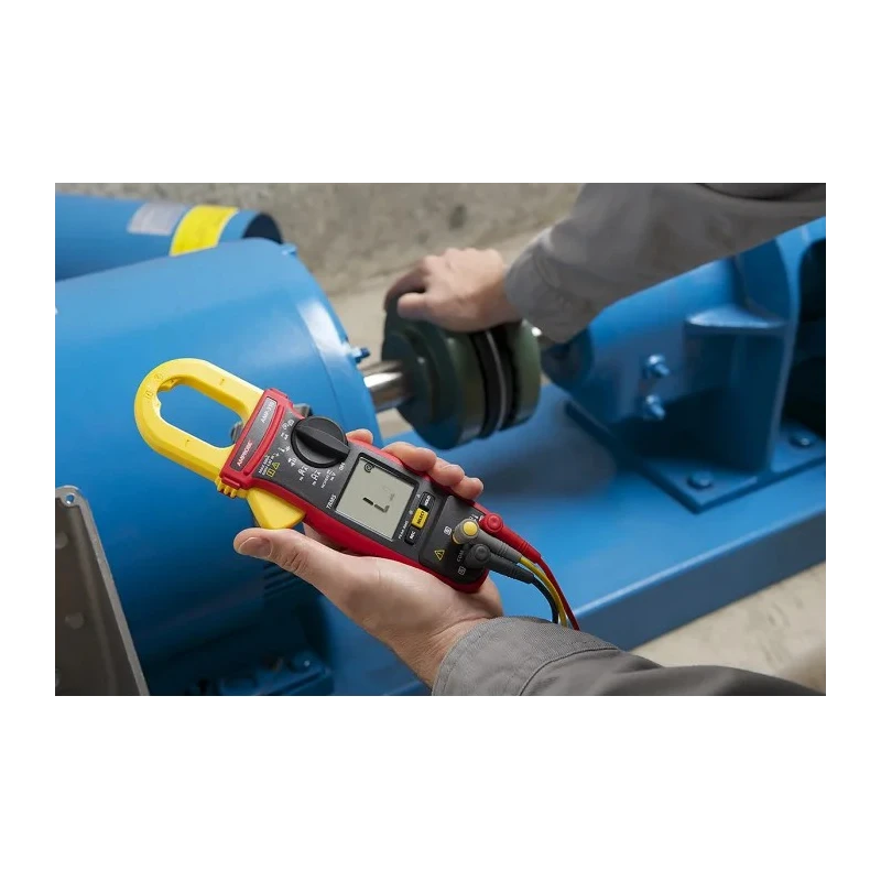 Beha-Amprobe HVAC Clamp Meter with True RMS 600 A AC 600 V DC 600 V AC CAT III Non-Contact Voltage Detector AMP-310-EUR