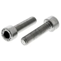 RS PRO Plain Stainless Steel Hex Socket Cap Screw M5 x 20 mm, Hex Drive, Grade A2, DIN 912 874-1027