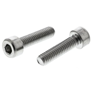 RS PRO Stainless Steel Hex Socket Cap Screw M4 x 16 mm A2 Grade Plain Finish DIN 912 874-1015