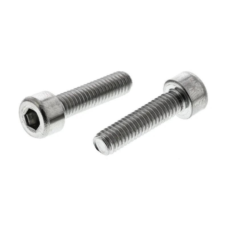 RS PRO Stainless Steel Hex Socket Cap Screw M4 x 16 mm A2 Grade Plain Finish DIN 912 874-1015