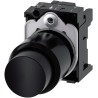 Siemens SIRIUS ACT High-Grade Plastic Black Momentary Push Button Head 22 mm Cutout IP66 IP67 IP69K 3SU1200-0FB10-0AA0