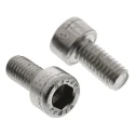 RS PRO A2 Stainless Steel Plain Hex Socket Cap Screw, Hex Drive, M6 x 12 mm, DIN 912 874-1030