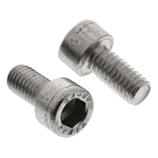 RS PRO A2 Stainless Steel Plain Hex Socket Cap Screw, Hex Drive, M6 x 12 mm, DIN 912 874-1030