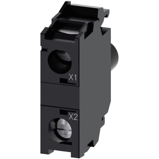 Siemens SIRIUS ACT Series LED Light Block, Yellow, 24 V AC/DC, Screw Terminal 3SU1401-1BB30-1AA0