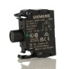 Siemens SIRIUS ACT Series Green LED Light Block with Screw Terminals 24 V AC/DC 20mA Current Rating 3SU1401-1BB40-1AA0