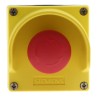Siemens SIRIUS ACT 3SU18 Series Twist Release Emergency Stop Push Button, Surface Mount, 1 NC Contact 3SU1801-0NA00-2AC2