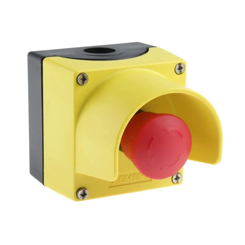 Siemens SIRIUS ACT 3SU18 Series Twist Release Emergency Stop Push Button, Surface Mount, 1 NC Contact 3SU1801-0NA00-2AC2