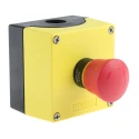 Siemens SIRIUS ACT 3SU18 Series Twist Release Emergency Stop Push Button Surface Mount 22mm Cutout 1 NC 3SU1801-0NA00-2AA2