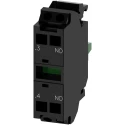 Siemens SIRIUS ACT 3SU14 Series Contact Block 500 V ac, 500 V dc, 10 A Current Rating 3SU1400-1AA10-3BA0