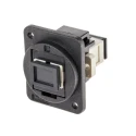 RS PRO Panel XLR Connector, Straight Orientation, Nickel Plating, Plastic Housing 874-1251