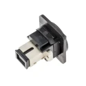 RS PRO Panel XLR Connector, Straight Orientation, Nickel Plating, Plastic Housing 874-1251