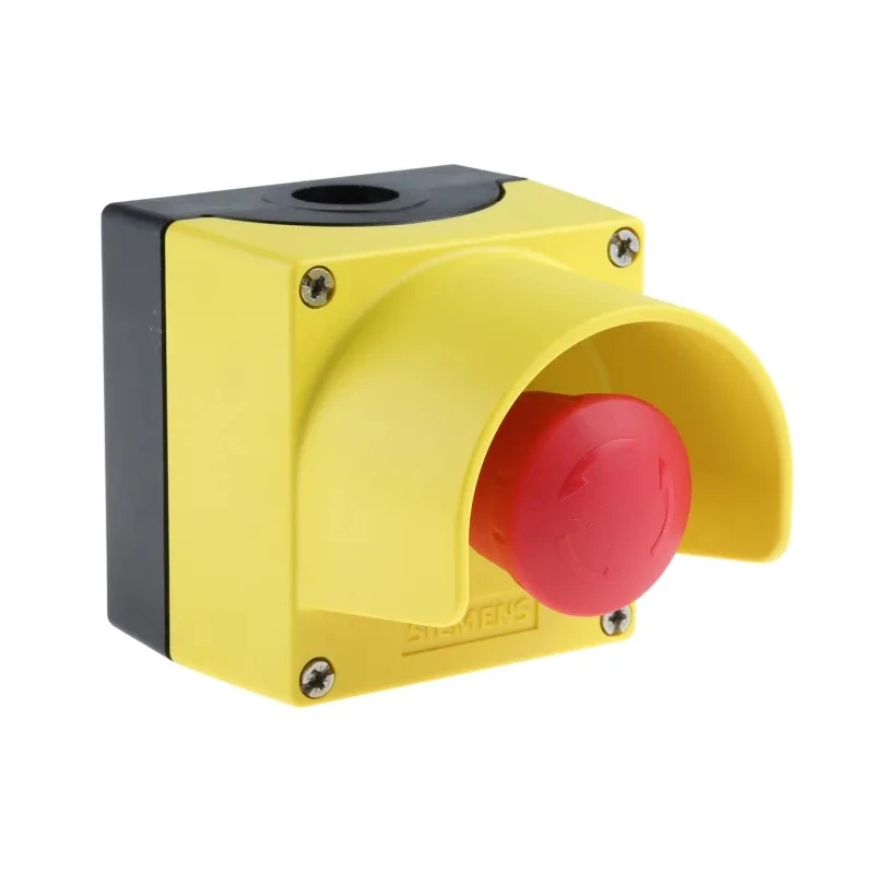 Siemens SIRIUS ACT 3SU18 Series Twist Release Emergency Stop Push Button, Surface Mount, 2 NC 3SU1801-0NB00-2AC2