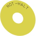 Siemens Round Backing Plate Accessory for Emergency Stop Mushroom Push Button 3SU1900-0BC31-0AT0