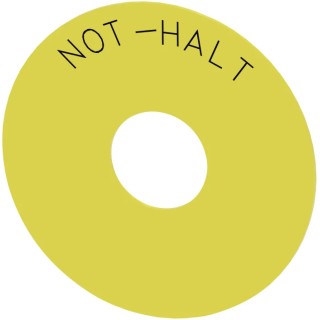 Siemens Round Backing Plate Accessory for Emergency Stop Mushroom Push Button 3SU1900-0BC31-0AT0