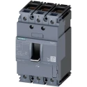 Siemens SENTRON Molded Case Circuit Breaker 3-Pole 100A Breaking Capacity 25kA Fixed 3VA1110-3ED36-0AA0