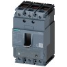 Siemens SENTRON Molded Case Circuit Breaker 3-Pole 63A Breaking Capacity 36 kA Fixed Mount 690V AC 500V DC 3VA1163-4EF36-0AA0