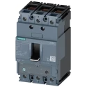 Siemens SENTRON Molded Case Circuit Breaker 3-Pole 63A 690V AC 25kA Breaking Capacity Thermal Magnetic 3VA1163-3EF36-0AA0