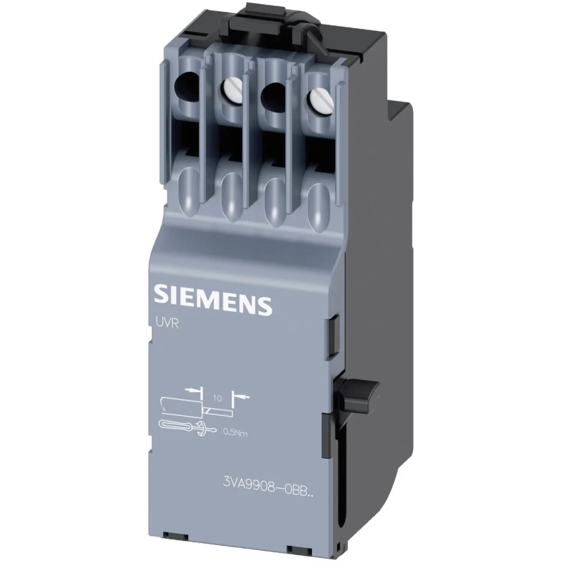 Siemens Undervoltage Release Accessory for 3VA Molded Case Circuit Breaker Czech Republic 3VA9908-0BB25