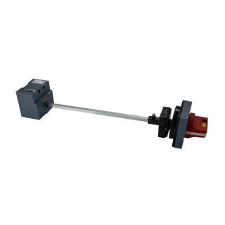Siemens Red Yellow Rotary Handle Accessory for 3VA1 100/160 Series SENTRON, Length 401 mm 3VA9157-0FK25