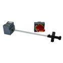Siemens Red Yellow Rotary Handle Accessory for 3VA1 100/160 Series SENTRON, Length 401 mm 3VA9157-0FK25