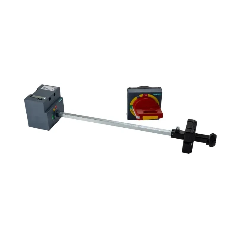 Siemens Red Yellow Rotary Handle Accessory for 3VA1 100/160 Series SENTRON, Length 401 mm 3VA9157-0FK25
