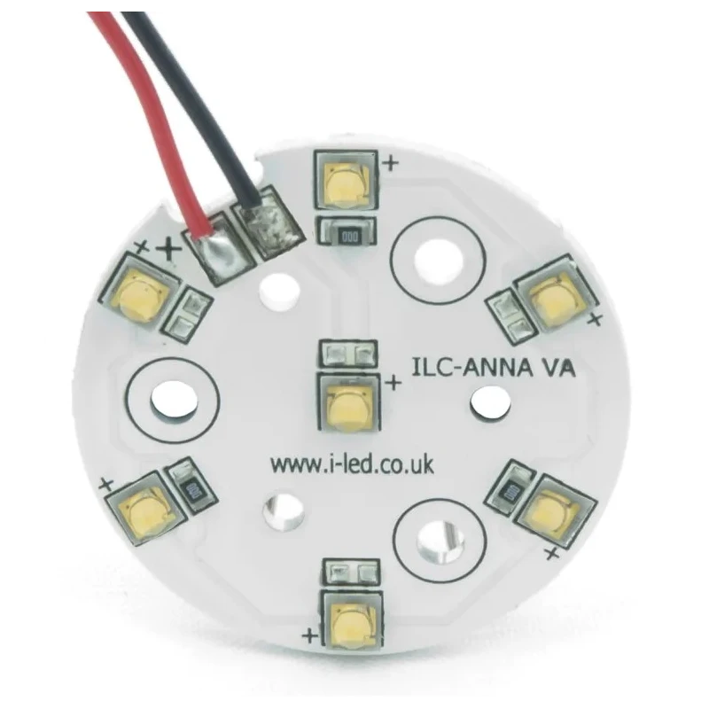 Intelligent LED Solutions OSLON 80 PowerAnna Coin LED Array 7-LEDs White LED 3000K ILC-ONA7-WMWH-SC211-WIR200.