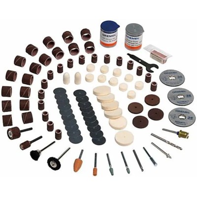 Dremel 150-Piece Cutting and Polishing Multitool Accessory Set for Use with Dremel Tools Dremel Acc. Set 150 Parts