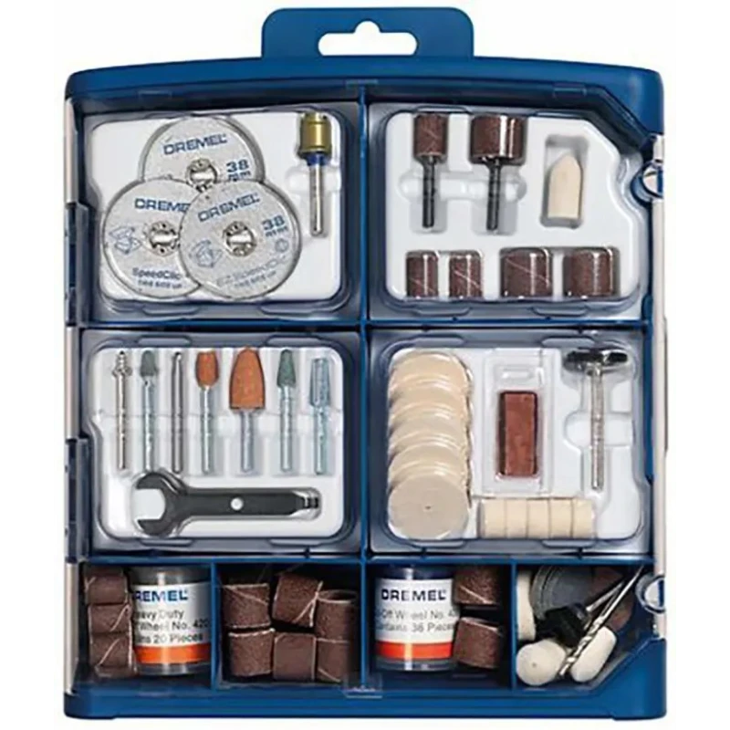 Dremel 150-Piece Cutting and Polishing Multitool Accessory Set for Use with Dremel Tools Dremel Acc. Set 150 Parts