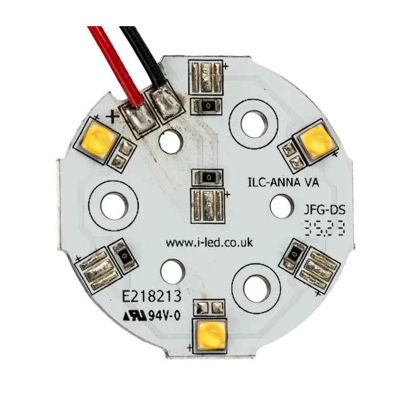 Intelligent LED Solutions OSLON 80 PowerAnna Coin LED Array 3-LEDs White 3000K ILC-ONA3-WMWH-SC211-WIR200.