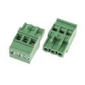 RS PRO Pluggable Terminal Block, 3-Contact, 5 mm Pitch, 1 Row, 15A Current, Polyamide Housing, Screw Connection 874-4777