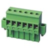 RS PRO Pluggable Terminal Block 2-Contact 5.08 mm Pitch 1 Row 600 V 15 A Polyamide Housing 874-4815