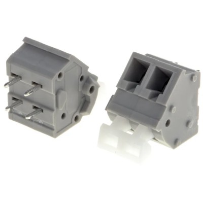 RS PRO PCB Terminal Block, 2-Contact, 5 mm Pitch, 1 Row, Polyamide Housing, 10A, 300V, Model 874-5512