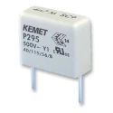 KEMET P295 Paper Capacitor Y1 500V AC 500V DC Through Hole 4.7nF AEC-Q100 Rated P295BQ472M500A
