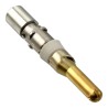 Hirose Male Crimp Circular Connector Contact, Contact Size 5.4 mm, Wire Size 10, 12 AWG, 38A, Gold Plated HR41-PC-111(01)