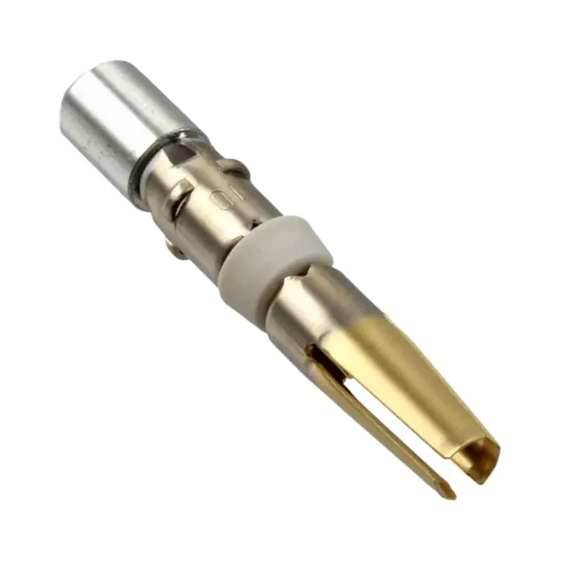 Hirose Female Crimp Circular Connector Contact Contact Size 5.4 mm Wire Size 10, 12AWG 38A 100V Gold Plating HR41-SC-111(01)