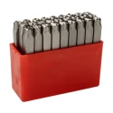 RS PRO 5 mm Engraving Letter Punch Set 27 Pieces Chrome Vanadium Steel 875-4730