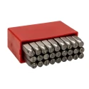 RS PRO 5 mm Engraving Letter Punch Set 27 Pieces Chrome Vanadium Steel 875-4730