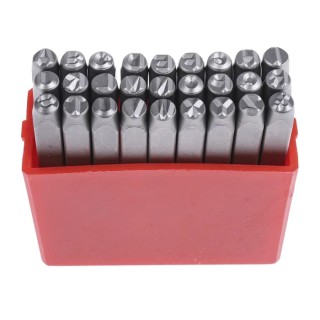 RS Pro 4 mm 27 Piece Engraving Letter Punch Set Chrome Vanadium Steel 875-4733
