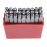 RS Pro 4 mm 27 Piece Engraving Letter Punch Set Chrome Vanadium Steel 875-4733