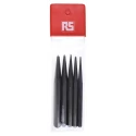 RS PRO 5-Piece Centre Punch Set, Centre Punch, 3.97mm Shank, 105mm Overall 875-4752