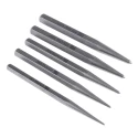 RS PRO 5-Piece Centre Punch Set, Centre Punch, 3.97mm Shank, 105mm Overall 875-4752