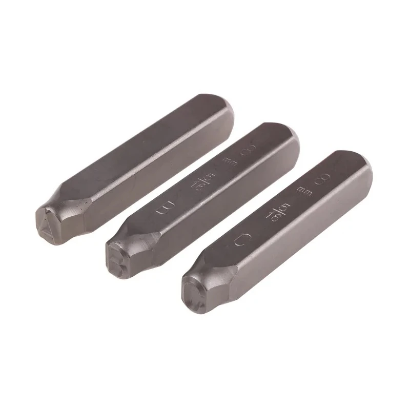 RS Pro 8 mm 27 Piece Engraving Letter Punch Set Chrome Vanadium Steel 875-4755
