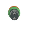 Schneider Electric Panel Mount Orange LED Pilot Light Harmony XB5 22 mm Cutout 230-240V AC IP66 XB5EVM5