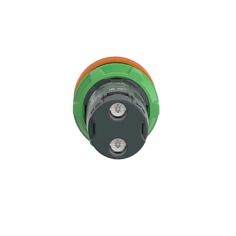Schneider Electric Panel Mount Orange LED Pilot Light Harmony XB5 22 mm Cutout 230-240V AC IP66 XB5EVM5